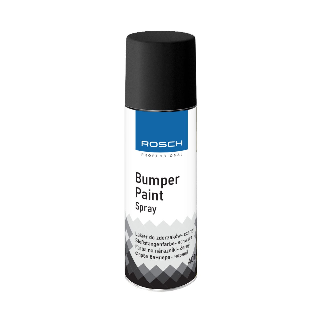 LAKIER DO ZDERZAKÓW CZARNY SPRAY ROSCH 400ML