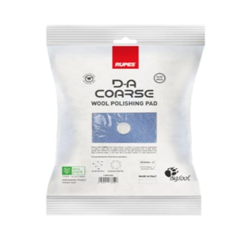 RUPES D-A COARSE WOOL PAD FUTRO POLERSKIE 150/170MM 9.BW180H