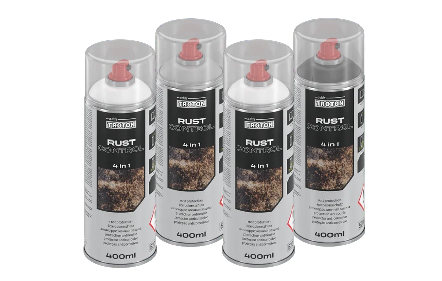 TROTON ADDS RUST CONTROL 4W1 BIAŁY PÓŁMAT SPRAY 400ML