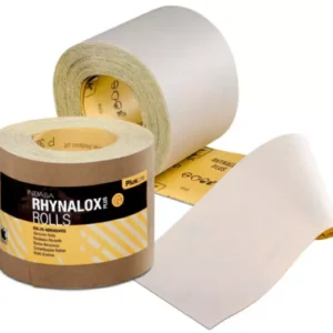 PAPIER ŚCIERNY NA GĄBCE W ROLCE INDASA RHYNOSOFT ROLL PRE-CUT 115MMX25M P220