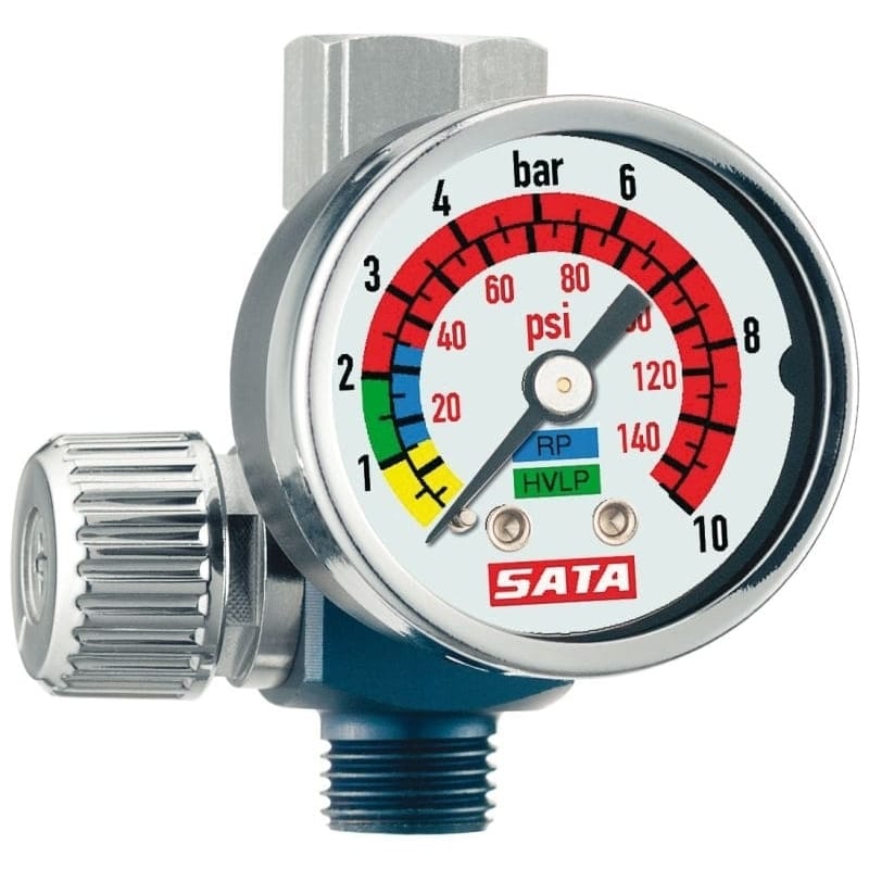 REDUKTOR Z MANOMETREM SATA 27771