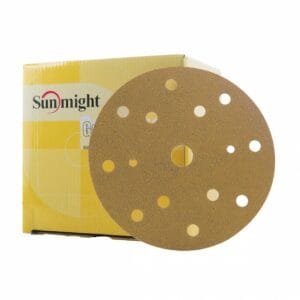 KRĄŻEK ŚCIERNY 53021 SUNMIGHT VELCRO FILM DISC (L312T+) P1200/YM5 150MM [15H]