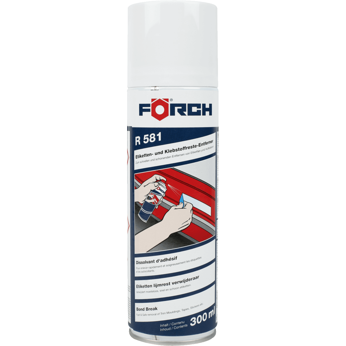ZMYWACZ DO ETYKIET FORCH R581 300ML